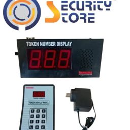 Token Display System With Ding Dong Sound For Hospital , clinics , Food outlets /3 Digit LED Patient Calling System Indoor PA System-18