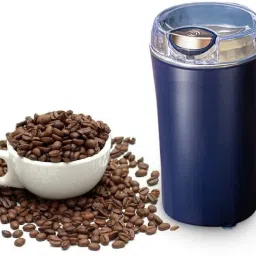 Mini Electric Dried Coffee Grinder Spice Grinder Dry Herbs Mill Powder Crusher Personal Coffee Maker-image-1