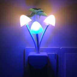 Auto On/Off Color Changing Sensor LED Night Light Night Lamp-18