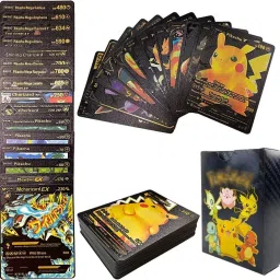 Pok Playing Plastic Foil Cards 55 PCS (V, GX, EX)-image-56