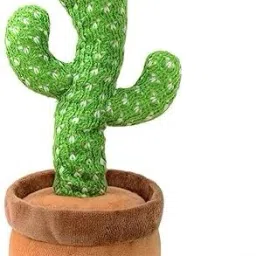 Dancing Cactus Talking Toy, Cactus Plush Toy (Green)-image-98