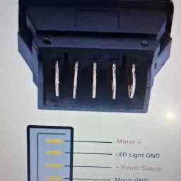 hsolution Universal 5 Pin Car Power Window Control ON OFF Rocker Switch Master DC 12V 20A Car Power Window Switch image 3