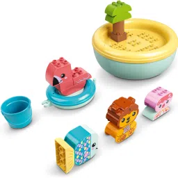 lego Duplo My First Bath Time Fun : Floating Animal Island (20 Blocks) Model Building Kit image 2