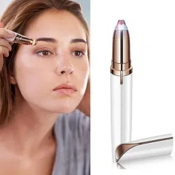 BeeDuck Portable Smart Pocket Eyebrow Trimmer, Facial, Nose, Ear, UpperLips Hair Remover Trimmer 120 min Runtime 0 Length Settings-image-17