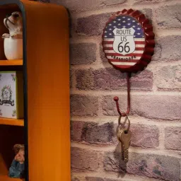 eazywagon Red Metal Route 66 Hook-picture-9