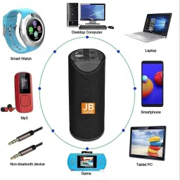 JB SUPAR BASS JB113 Ultra 3D Dynamic Thunder Sound With High Bass Wireless Portable 5 W Bluetooth Home Audio Speaker image 2