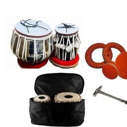 Classical Wooden Bayan Tabla, Dayan Tabla For Beginners Tabla-picture-12