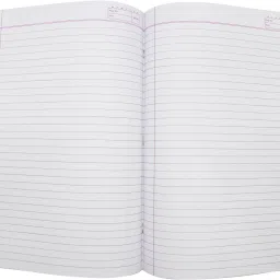 navneet Youva Soft Bound Long Book Brown Cover 21x29.7 cm A4 Notebook Single Line 172 Pages image 3