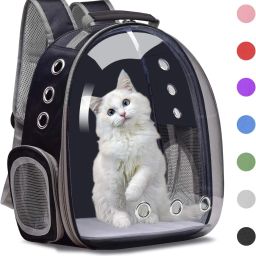 Capsule Pet Carrier Dog for Hiking, Airline Black Backpack Pet Carrier-image-9