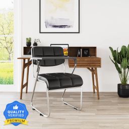Contract 02 Half-leather Study Arm Chair-image-18