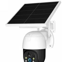 favone Waterproof Black Solar 2MP 1080P with 2-Way Audio Night Vision Motion Detection Security Camera-40