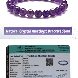 Amethyst Crystal Bracelet-image-16