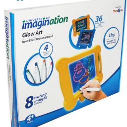 Glow Art Neon Effect Drawing Board-28