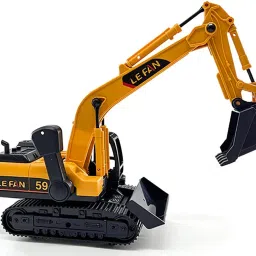 Unbreakable Excavator Toy Construction Long Carne Vehicle for 2 3 4 5 Year Kids-image-4