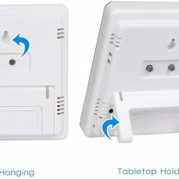 voltegic Digital White Clock image 4