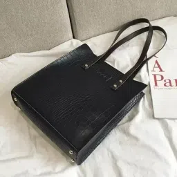 Women Black Messenger Bag-image-12