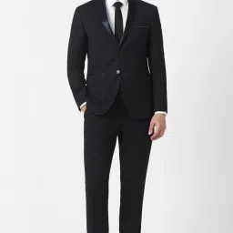 Men Single Breasted - 2 button Solid Suit-image-37