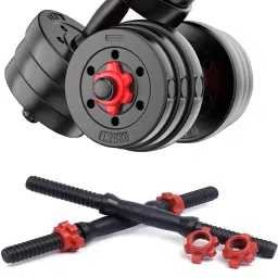 starx PVC 18Kg's Dumbbell Set Adjustable Dumbbell image 2