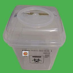 ajaya enterprises Bio-hazard/Bio-Medical Sharp container 1.5 ltr image 2