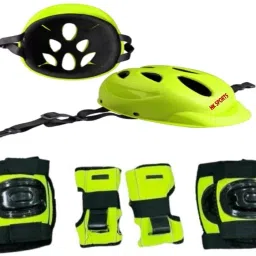 Skating Protection Kit - Flap Helmet + Elbow + Knee + Hand Guard Skating Kit-picture-21