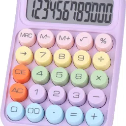 Bright Color Calculator 12-Digit Display with Round Soft Keys for Home and Work Basic Calculator-picture-15