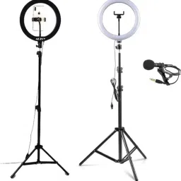 airtech Ring Light 10" With 7 Feet Tripod Stand For Making Reels, Photography Tripod-26