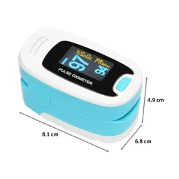 CONTEC Pulse Oximeter (Low Power Consumption, CMS50N1, Blue) image 2