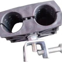 Nisinlife Way Feeder Clamp 1-1/4 Two Way Feeder,1/4 1/2 7/8 1-1/4 1-5/8 Feeder Antenna Amplifier-1