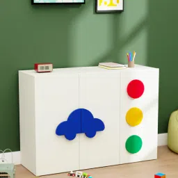 boingg! - a happy start Traffic Lights Kids Storage Cabinet in White Colour-picture-3
