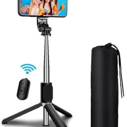 BUFONA R1 3in1 Selfie Stick And Stand And Remote Control Phone Selfie Stand Holder+Bag Tripod, Tripod Kit, Monopod-image-109