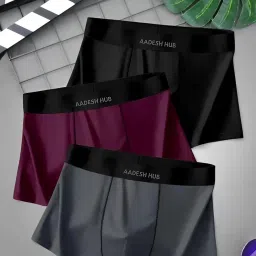 Pack of 3 Solid Men Trunk-picture-19
