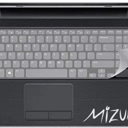 MIZUNA Silicone Keyboard Protector Keyguard Skin cover For 15.6 Inches All Laptops (Transparent) All Laptop Keyboard Skin-30