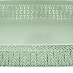 Plastic Q-4 Unbreakable Plastic Multipurpose Large Size Net Storage Basket For Office, Kitchen,Bathroom With Handle,Multi Storage Basket-picture-12