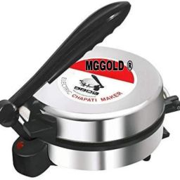®Chapati/Roti Stainless steel body 1000 Watts Duty Non Stick Model QN1 Roti and Khakra Maker-image-59