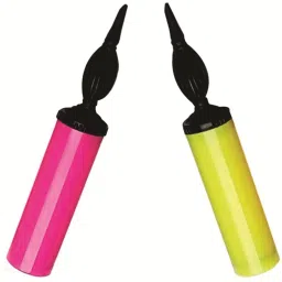 Solid Manual Yellow and Pink air balloon pump Machine Balloon-17