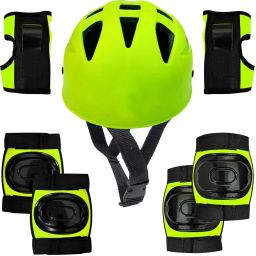 Protective Guard Cycling Set 7 in 1 Medium Size 11-15 Year Cycling Helmet Kit Cycling Kit-6