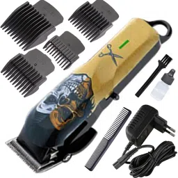 Gemmy Professional Men USB Rechargeable Hair Clipper powerful Hair Trimmer For Men cordless Beard Electric Cutter Hair Cutting Machine Haircut Cordless Clipper Trimmer 240 min Runtime 4 Length Settings-11