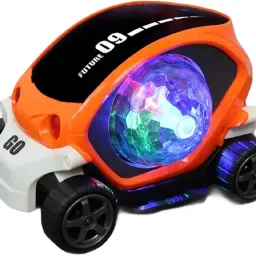 3D Light Rotating Colorful Music Cartoon Traffic Vehicle Children Electric Car-image-98
