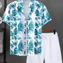 Shirt Regular Shorts Co-ords Set-image-19