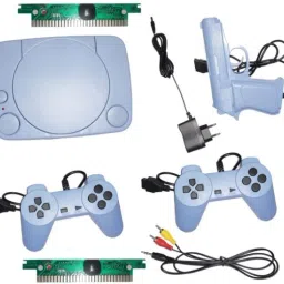 VK MART 61 Classic TV Game Console Inbuilt Game Contra, Super Mario Bros with 2 Cassette NA GB with Contra, Super Mario Bros, F1 Race, Cricket Game-picture-18