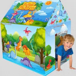 New Tent House For Kids Large Size Jumbo Tent House (Multicolor)_FK07-image-74