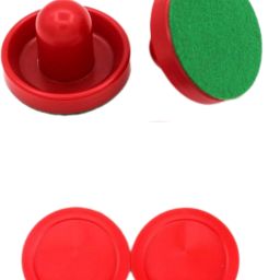 Red, Green Air Hockey Pushers-image-45