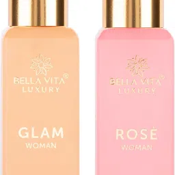 GLAM & ROSE perfume combo|Jasmine, Rose & Musk Notes|Long Lasting|-35