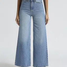 pepe jeans Women Loose Fit High Rise Blue Jeans-picture-43