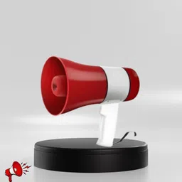 sacro Handheld Megaphone with Siren, Microphone & Rechargeable for Outdoor EventsB250 Megaphone Portable Megaphone Siren Loudspeaker Function &Long Battery BackupA250 Outdoor PA System-picture-45