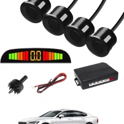 Black 4 Parking Reverse Safety Sensor For Vehicles-228 Universal Reverse Black Parking Sensor With Buzzer And LED Display-228 Parking Sensor-picture-40