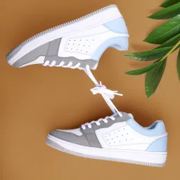 SOPHIA Low-top Flat Sole Sneakers | ColorBlock shoes with Rubber Outsole Sneakers For Women-image-6
