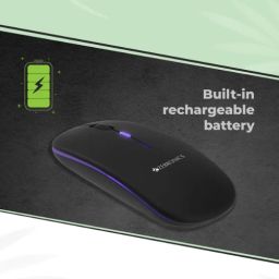ZEBRONICS Zeb BlancDual Mode (2.4GHz + BT) Wireless Left Handed Optical Gaming Mouse with Bluetooth image 3