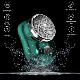 Medigo Shaver for Men Brushless Motor Shaving Machine Mini Portable Shaver For Men-14