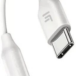 Pacificdeals Red, White Type C to 3.5mm Earphone Jack Adapter Aux Audio Compatible For Oneplus 7T, 7T Pro Phone Converter-23